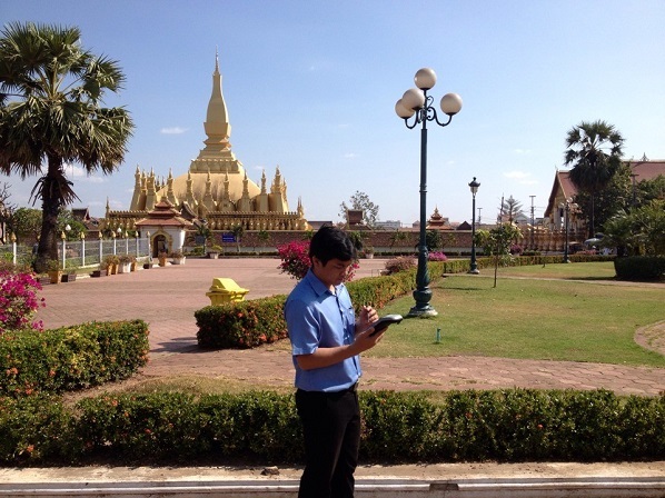 ComNav a aidé le Laos à construire la première station CORS