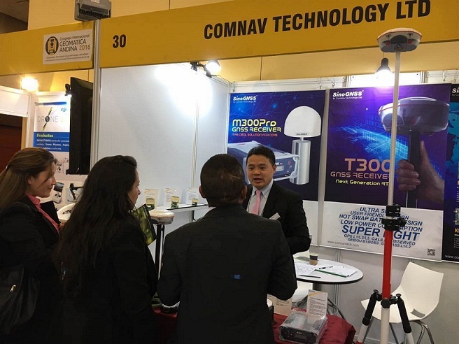 ComNav showcased in Geomatica Andina 2016