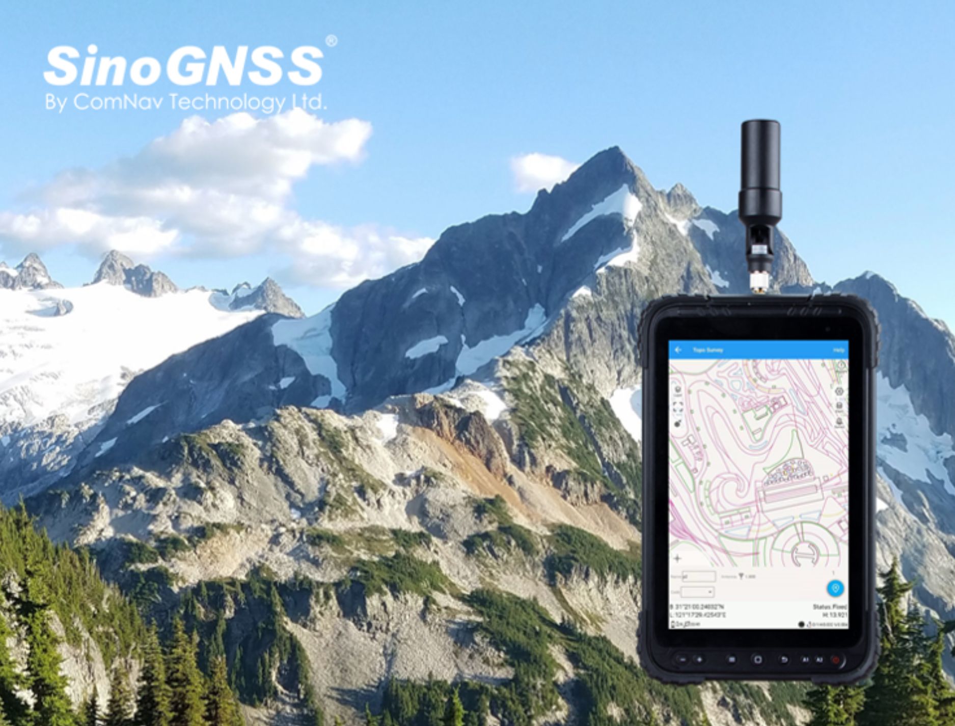 ComNav Technology lanza la versión de alta precisión de la tableta P8 para aplicaciones GIS