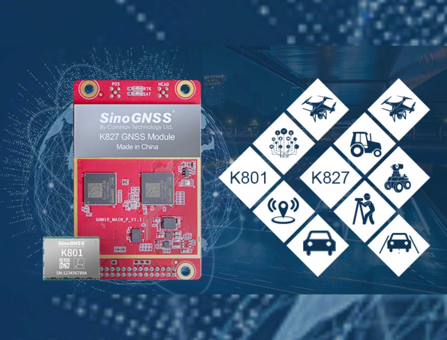 Des solutions GNSS à tous les niveaux : ComNav annonce deux nouveaux modules de positionnement GNSS de haute précision dans le monde