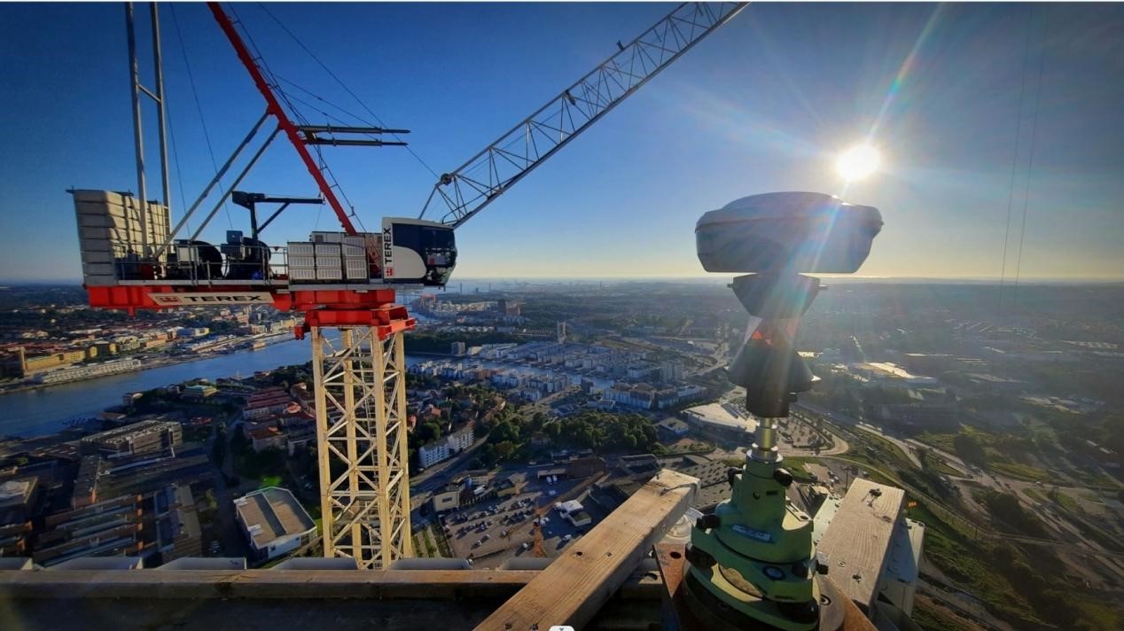 El edificio más alto de Escandinavia está a punto de completarse con la participación de SinoGNSS T300