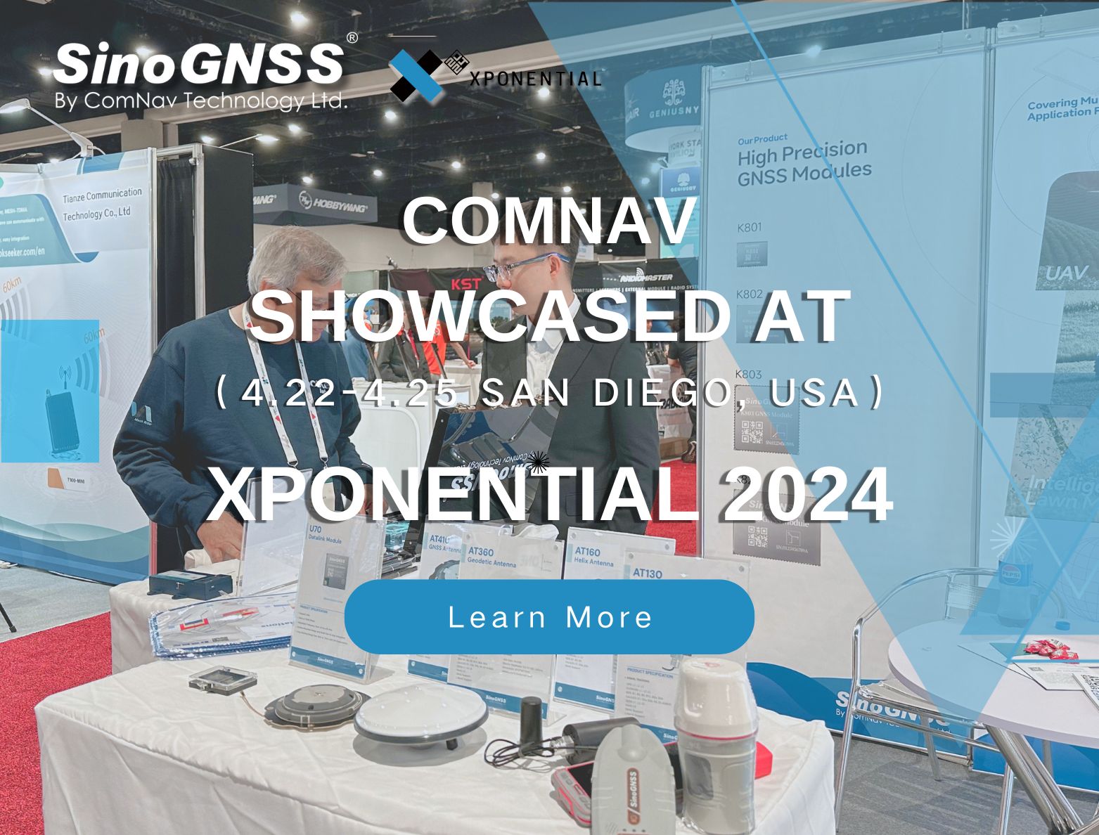 ComNav Technology se presentó con éxito en XPONENTIAL 2024