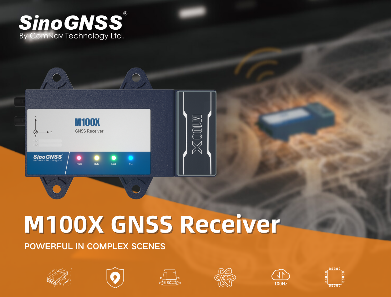 ComNav presenta el receptor GNSS M100X: Diseñado para aplicaciones vehiculares