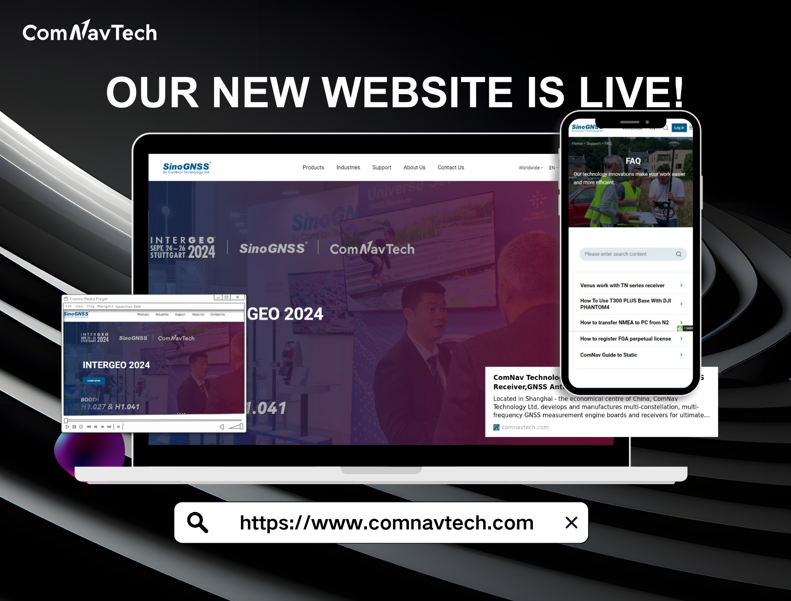 Bienvenue sur le nouveau site de ComNav Technology !