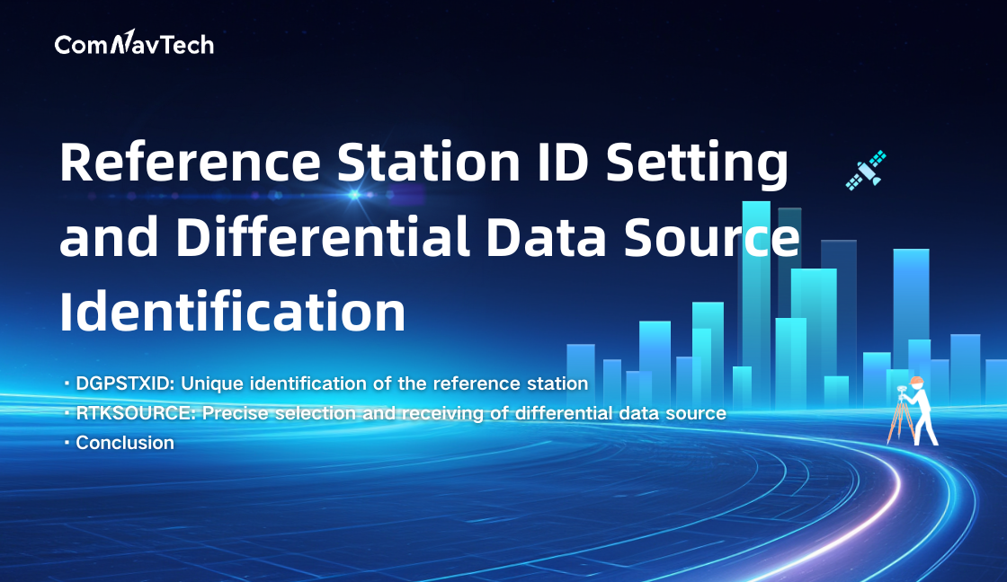 Configuración del ID de la Estación Base e Identificación de la Fuente de Datos Diferenciales