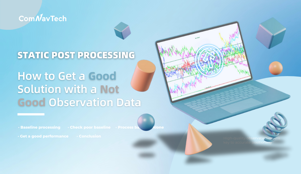 Static Post Processing: How to get a good solution with a not good observation data