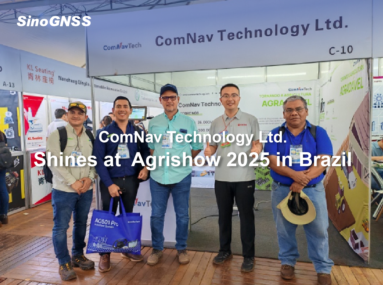ComNav Technology Ltd. Shines at  Agrishow 2025 in Brazil