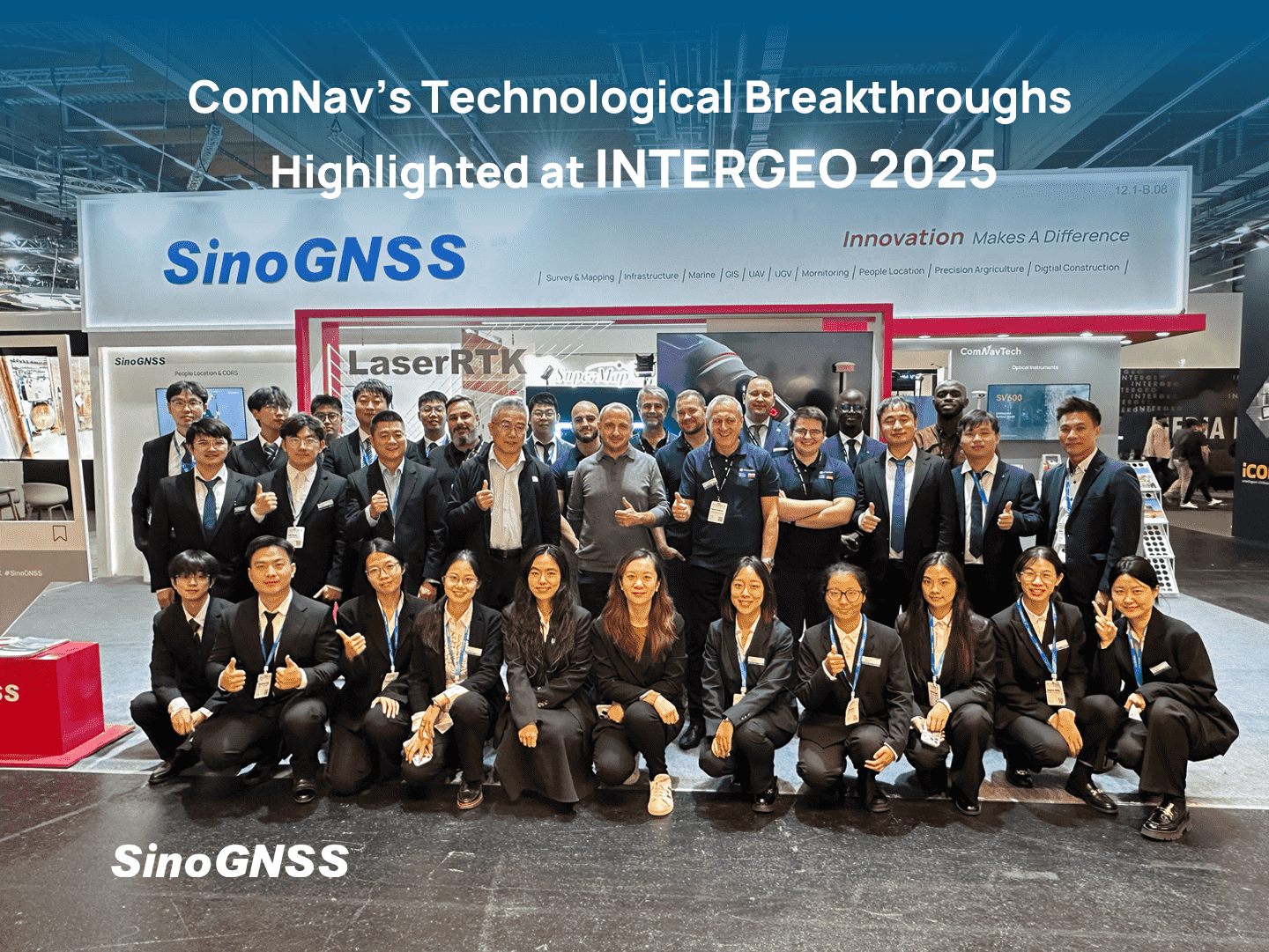 ComNav’s Technological Breakthroughs Highlighted at INTERGEO 2025